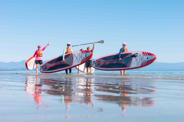 Join our ladies paddle each week and start your day paddleboarding with like minded women