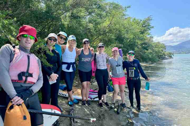 Oyster Island Paddleboard trip